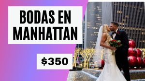 Boda en Manhattan $350
