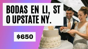 Bodas en Yonkers, LI & SI $650